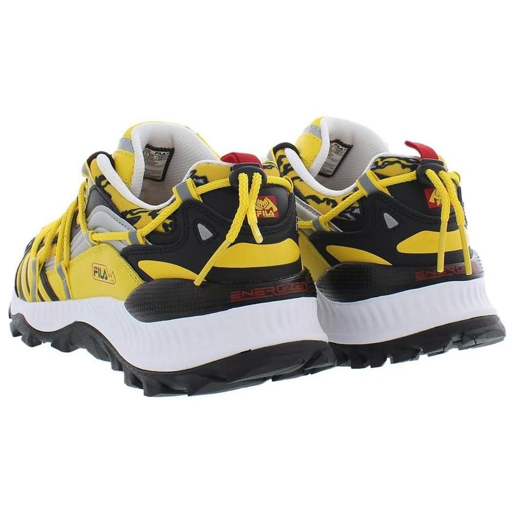 FILA Expeditions Leather Comfortable Versatile Low-Top Casual Shoes Men sneaker Yellow 1RM01547_702
