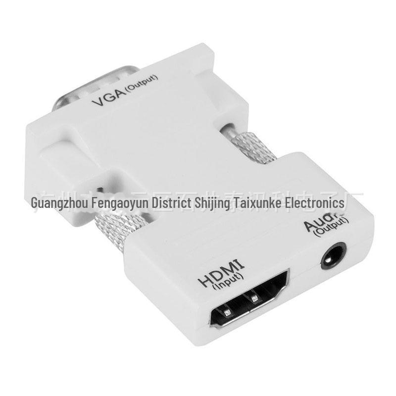 VGA zu HDMI Adapter: HDMI Buchse auf VGA Stecker Konverter mit Audioausgang