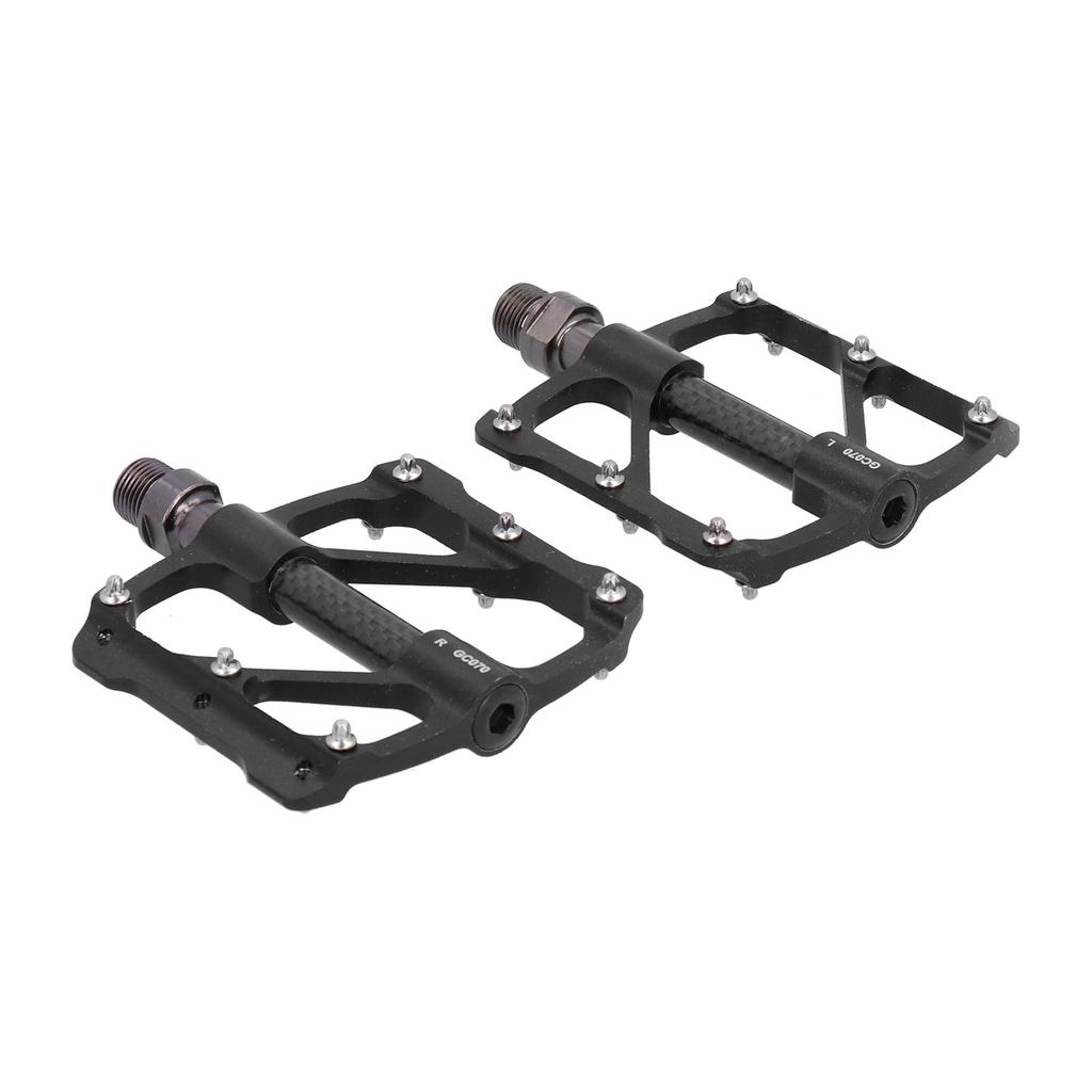 GUB 1 Pair Mountain Bike Pedals Road Bicycle 3 Bearings Pedals with AntiSlip Nails