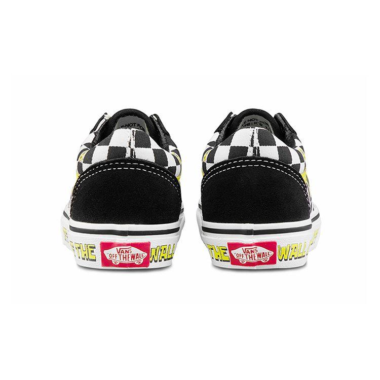 Sandy Liang X SpongeBob X Vans Kids Low Top Sneakers Black White Toddler VN000W9T9EK