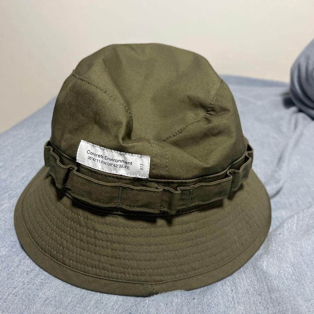 Used WTAPS JUNGLE HAT Olive Size 02