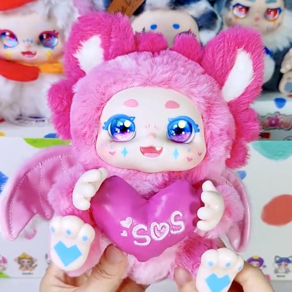 Nommi V6 Fantasy World Series Plush Blind Box Hi Toy Cute Nommi Mystery Box Kawaii Doll Surprise Bag Pendant Action Figure Gifts