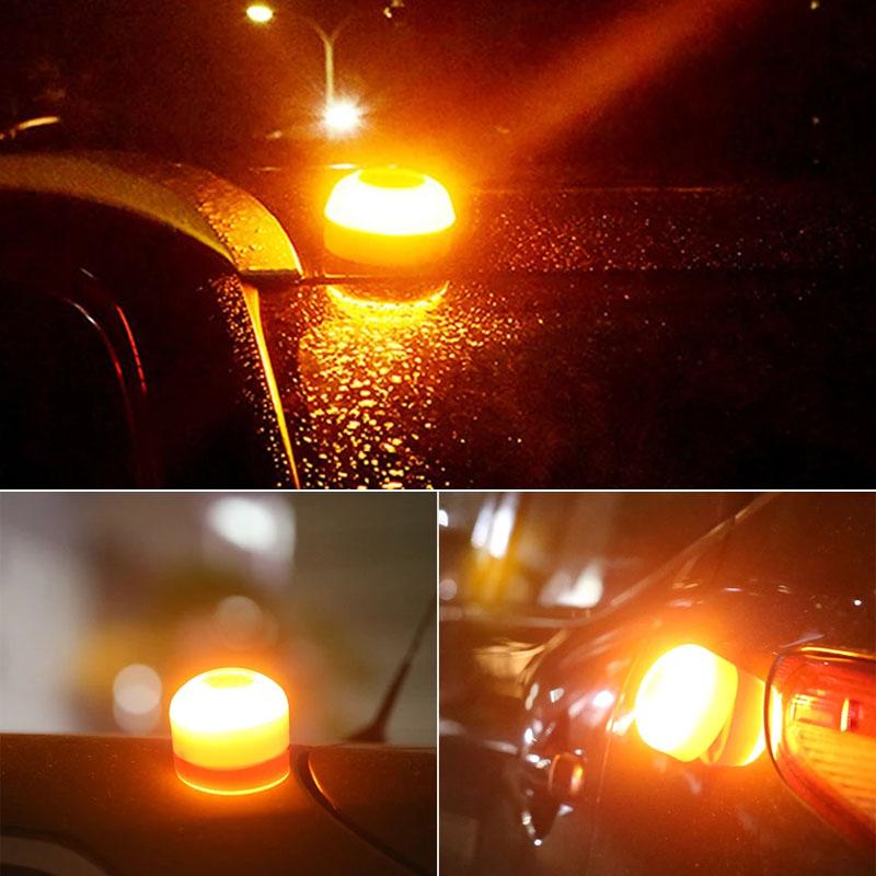 Car Emergency Light V16 Flash Lights Magnetic Induction Road Accident Lamp Beacon Safety Accessory Auto Warning Signal Lamps