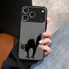 Lrritable Cat Funda Back Phone Cover Case for iPhone 17 Pro Max Air 14 XS XR 7 8 SE 11 12 16 Plus 15 13 Mini