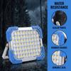 USB-Rechargeable Portable Camping Light Waterproof Built-in 18650 Battery Emergency Lighting Digital Display Magnetic