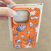 Muschel Seestern Muster Anti-Fall Weiche Handyhülle Für iPhone 16 Pro 16E 15 14 Pro Max 13 12 11 Slim TPU Stoßfest Matt Bumper Abdeckung Hülle
