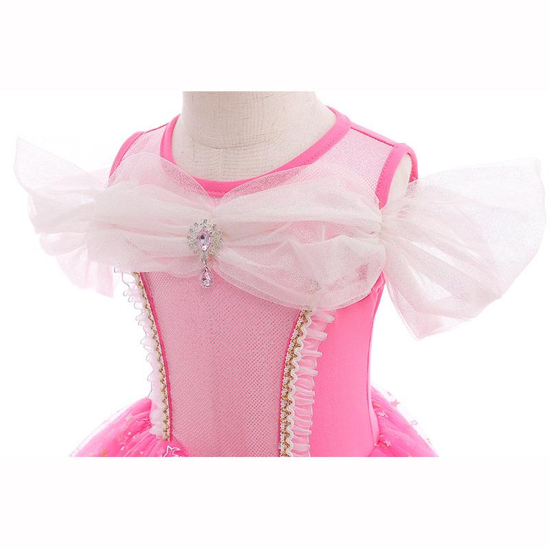 Kinderkostüme Flauschige Gazeröcke Mädchen Prinzessinnenkleider Baby Mädchen Ballettanz Jumpsuits