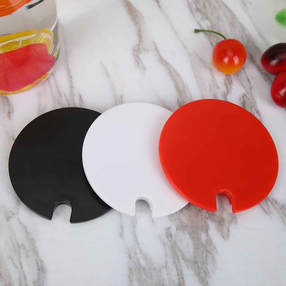 Coffee Tea Mug Filter Cup Cover Plastic Heat-Resistant Glass Cup Infuser Lids