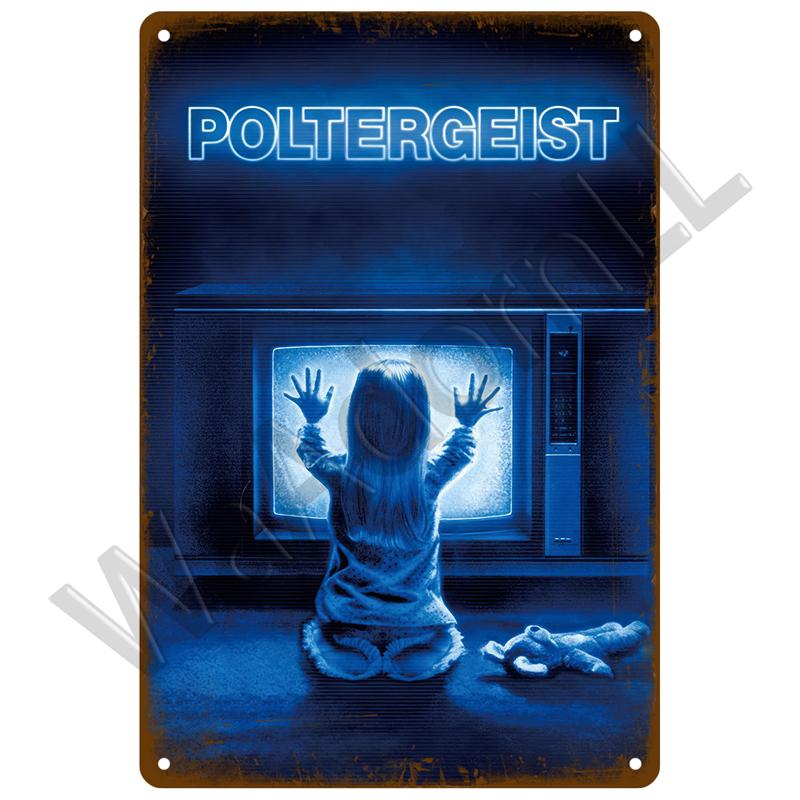 Retro Tin Sign Aesthetic Living Room Metal Wall Decor Decoration Cinema Vintage Metal Sign Movie Industrial Deco Films Poster