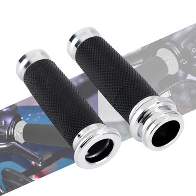 HCmotorku Bike Grip Handle Grip 1" Electronic Throttle Handle Grip 25mm for Harley Touring