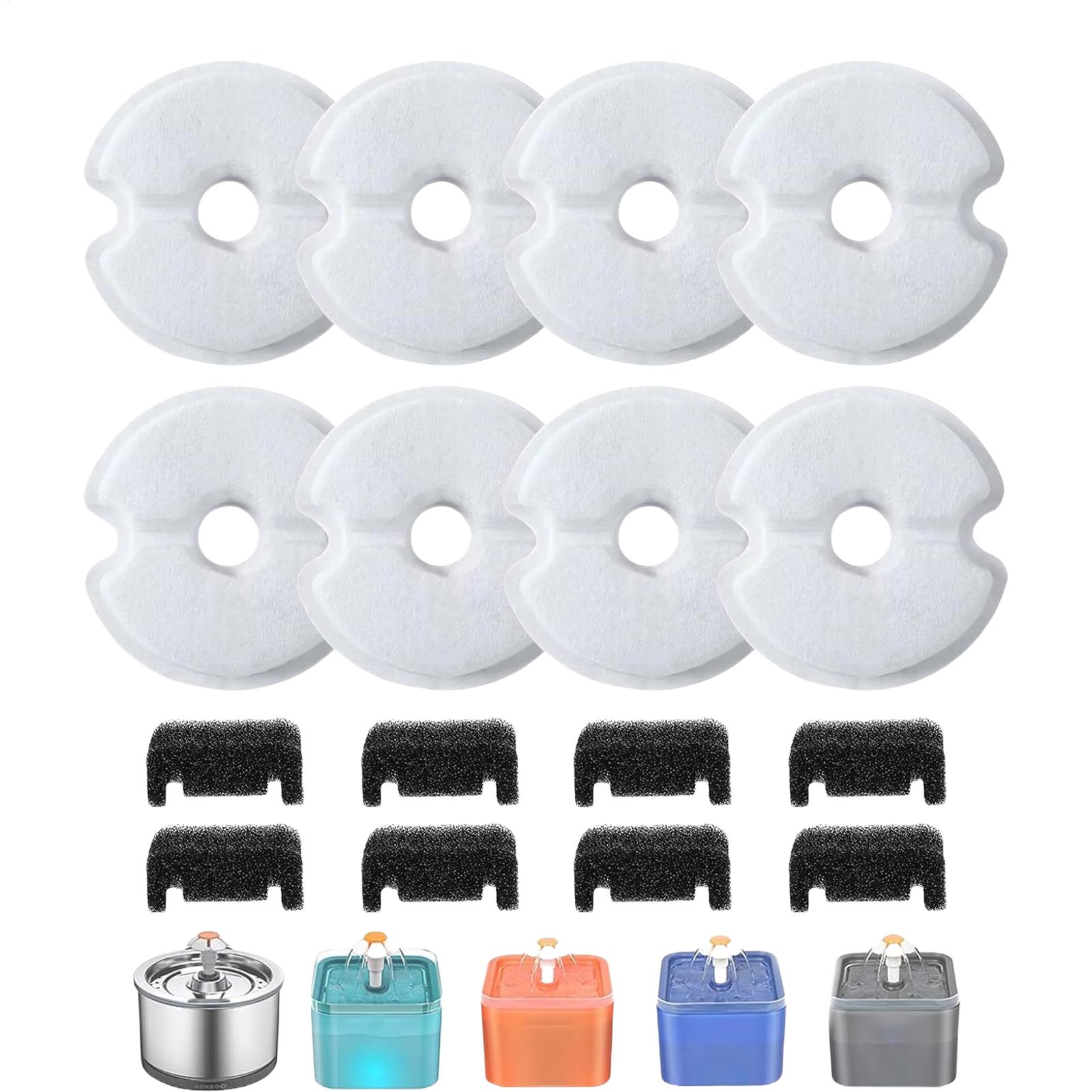 

Replacement Filter For Cat Water Drinking Fountain Replaced Filters For Pet Round Fountain Dispenser Multi-Filtration System CHINA