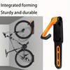 Vertical Folding Bike Wall Mount Rack - Heavy-Duty Bike Hanger, Easy Install with Screws Space-Saving Bike Storage for Road & Mountain