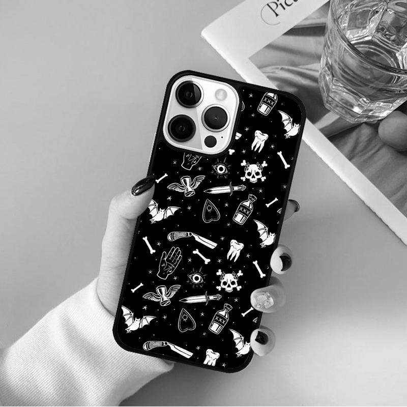 Witch Aesthetic Art Phone Case For iPhone 17 Air 16 15 14 Max Plus 11 12 13 Pro Max Phone Cover coque