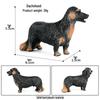 Large Shiba Inu Akita Inu Dog Figurine Model Toy Ornament