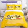 3pcs Tour de France Bedding Set Duvet Cover Closure Includes 1 Duvet Cover & 2 Pillowcases, Soft and Comfortable for All Seasons.