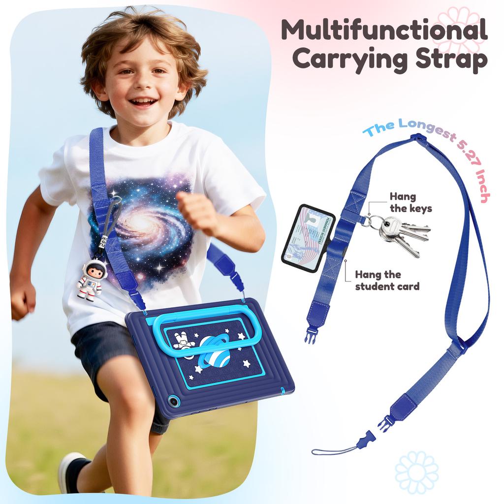 Kids Portable Stand Tablet Case for New Samsung Galaxy Tab A11 Plus 11 Inch 2025 , A9 + Plus 11 " (2023) Shockproof Tablet Cover