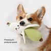 Squeaky Plush Dog Toy Onion Banana Shaped Chew Toys for Puppies Small Dogs Sound Making Dog Toys for Teeth Cleaning Interactive Play