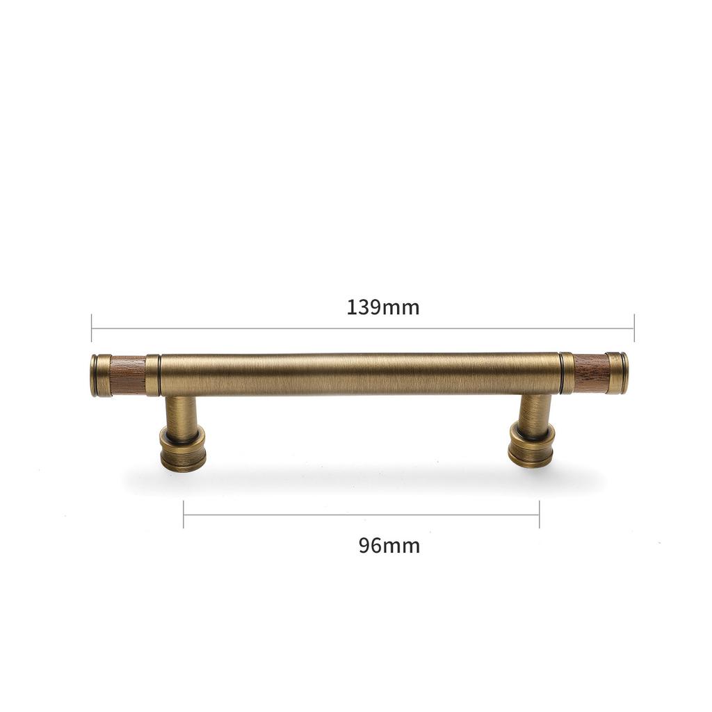 High-end Brass Cabinet Door Handles Bedside Table Cabinet Wardrobe Wine Cabinet Pull Drawer Knob and Furniture Hardware