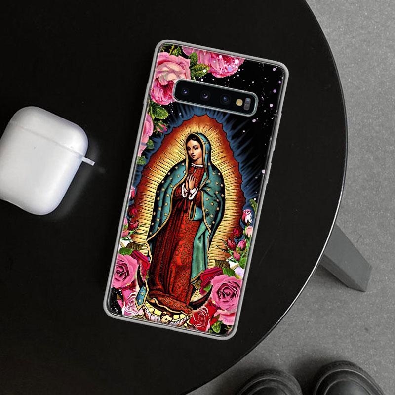 Virgin De Guadalupe Mary Phone Case Cover for Samsung Galaxy S26 S25 Edge S24 S23 Ultra S22 Plus S21 FE S20 + Art Customized Fun