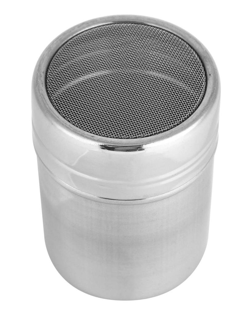 Sito do proszku ze stali nierdzewnej, kawa, cukier, mąka, pieprz, przyprawy, shaker, przybory kuchenne