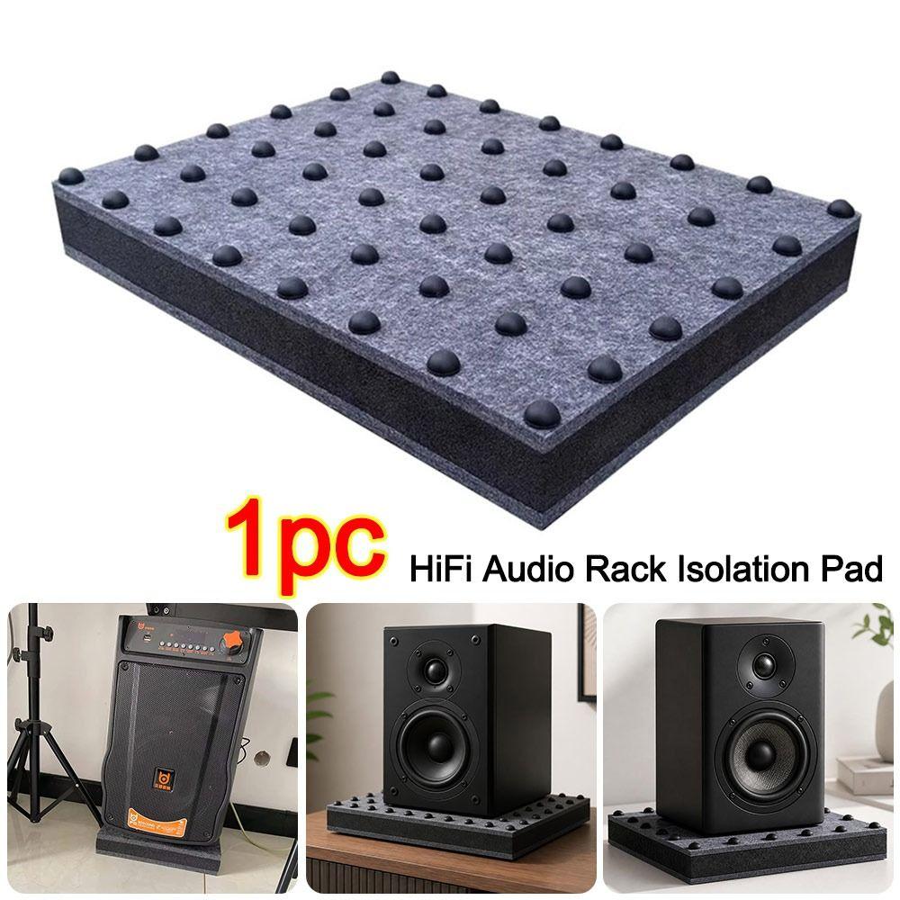 1Pcs Polyester Fiber Audio Isolation Pad  for Subwoofers Studio Monitors Drum Kits