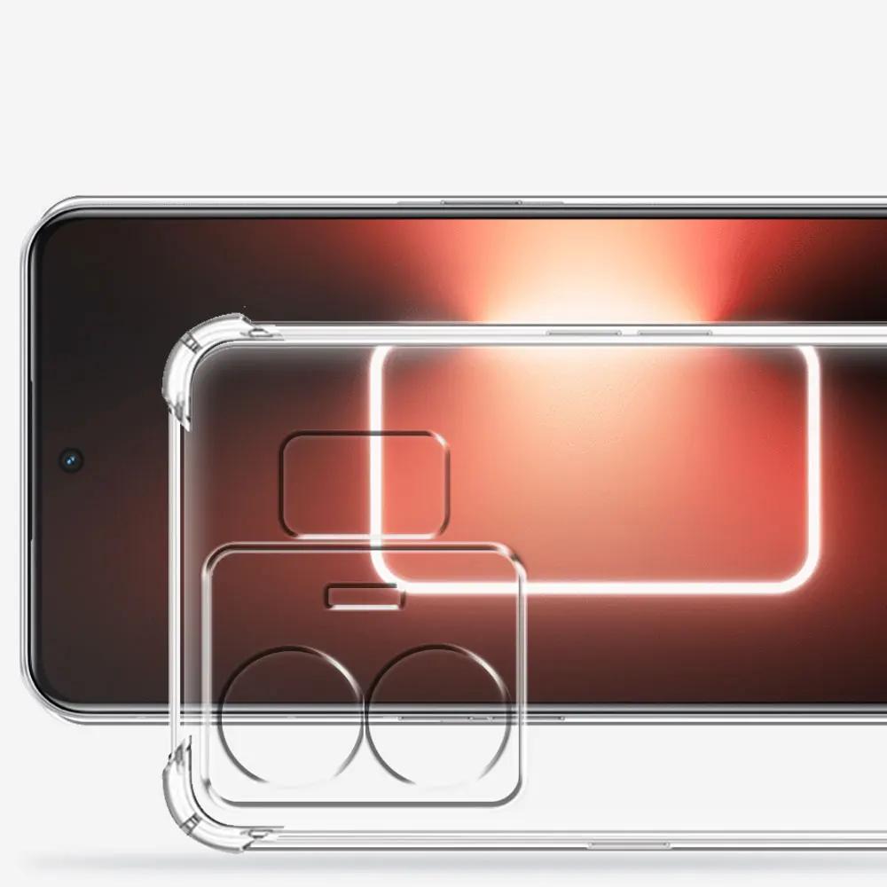 For OPPO Realme GT3 Case Clear Shockproof Silicone Soft Phone Cover Cases For Realme GT 3 Coque For Realme GT3 Transparent Funda
