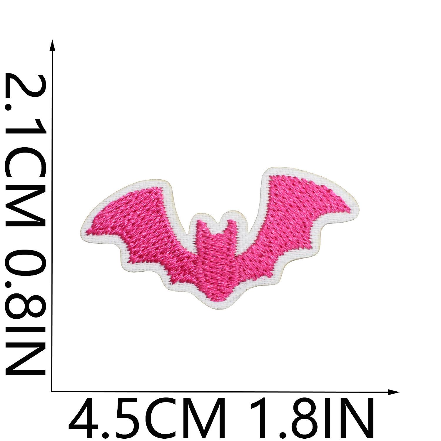 

Ghost Embroidery Cloth Sticker Halloween Piao Ghost Patch Sticker Festive Atmosphere Dress Up Embroidery Label Pumpkin Spider Web no. 45_3 pieces