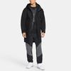 Jordan Gore-Tex 2-In-1 Detachable Thermal Hooded Cotton Jacket with Large Pockets Men Outerwear Black DC0063-010