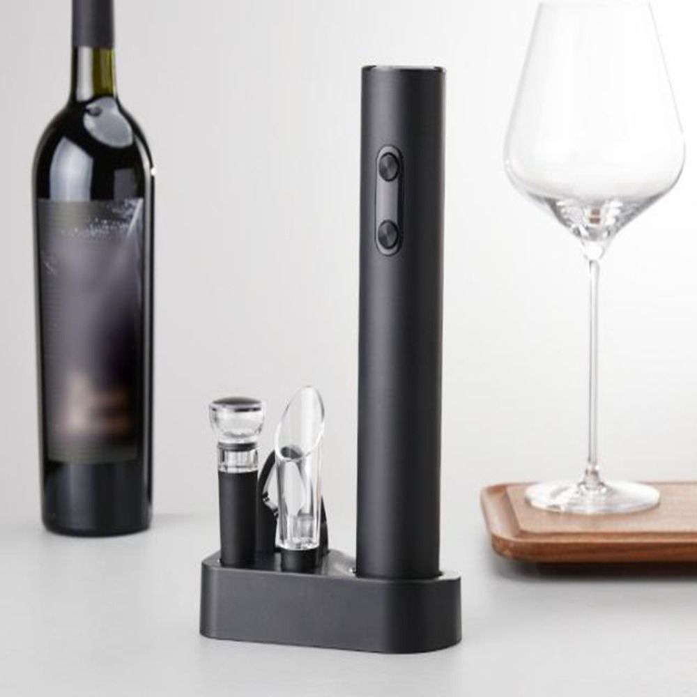 5-in-1 Electric Wine Bottles Opener Battery Operated Automatic Corkscrew  Wedding Event