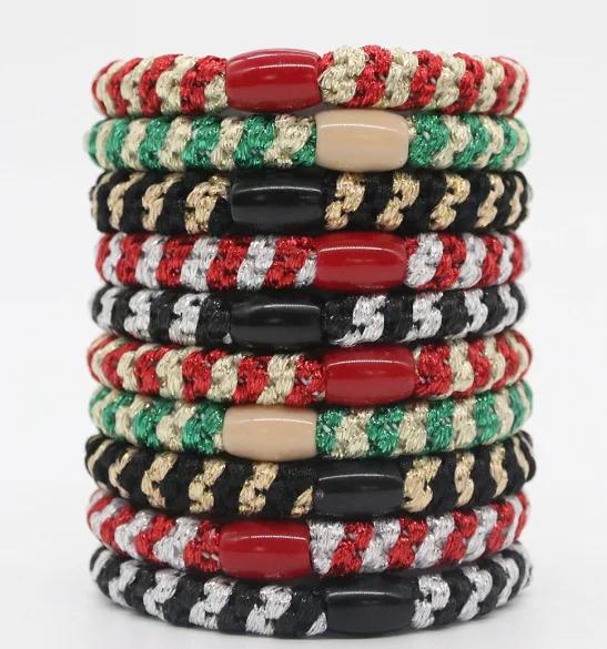 Hair Ties No Damage 10/15PCS Ponytail Holders Elastic Hair Ties for Thick Hair Bands for Women Girls's Braided