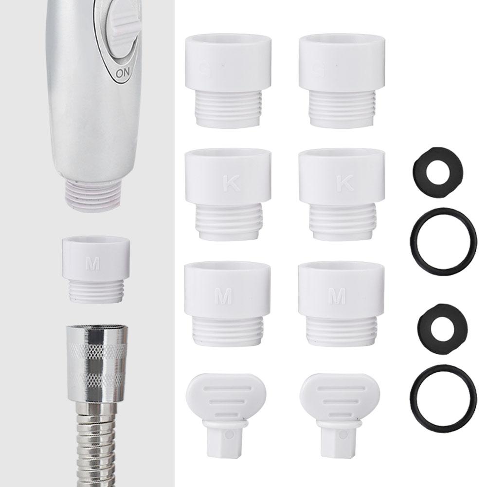 ABS Japanischer Duschadapter KMG-Anschluss Schlauchkonverter Badezimmerzubehör Gewinde G1 2in