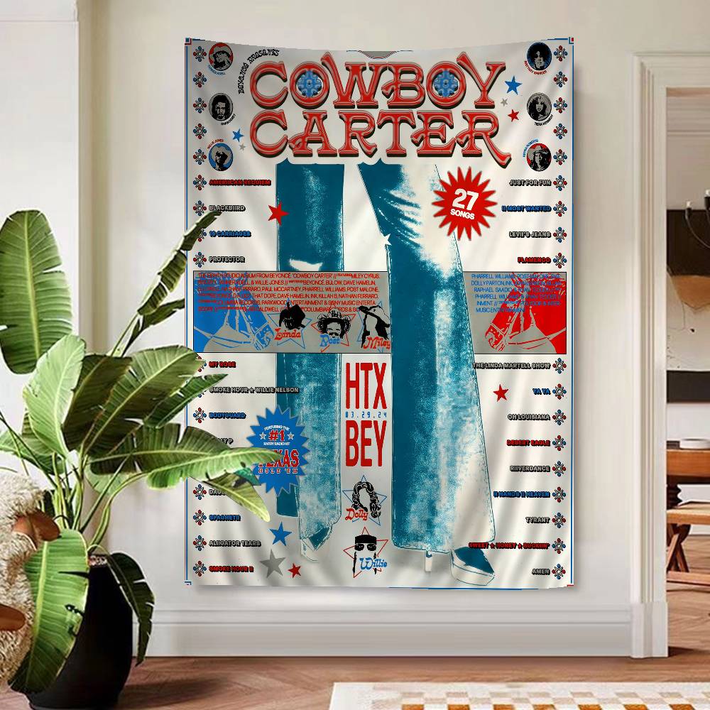 Beyonce Super Singer Printed Large Wall Tapestry Art Science Fiction Room Home Decor Decor Blanket