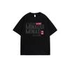 Retro Black Summer High Street Plus Size Loose Cotton T-Shirt for Women