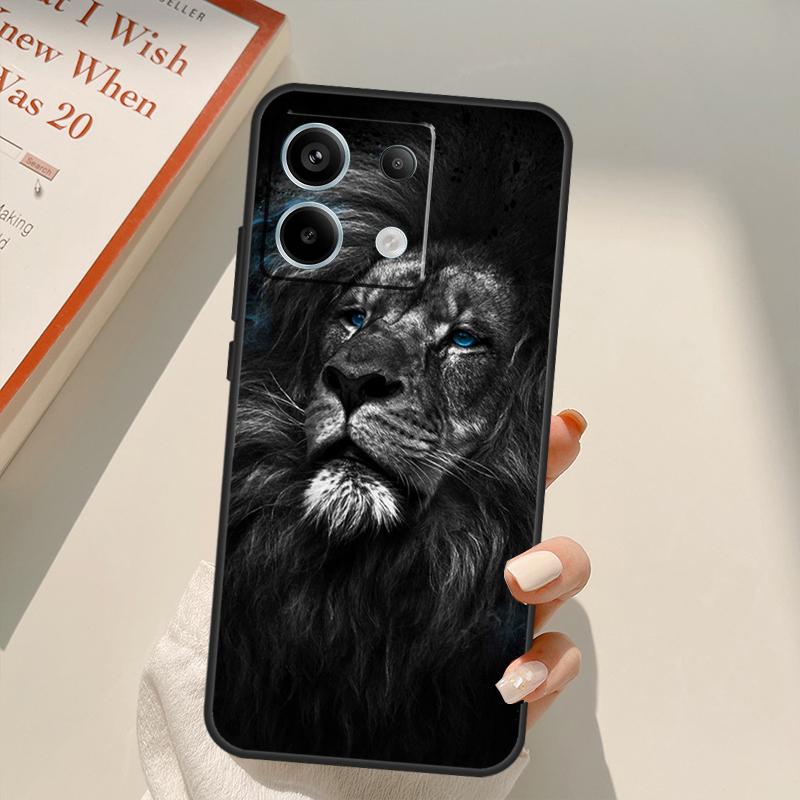 Lions Funda For Xiaomi Redmi Note 13 14 9 10 12 11 15 Pro Plus Case For Redmi 15 C 12C 13C 14C 10C