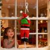 Christmas Santa Claus Climbing Ladder Doll Xmas Tree Hanging Decoration Christmas Indoor Home Wall Pendant 2026 New Year Gifts
