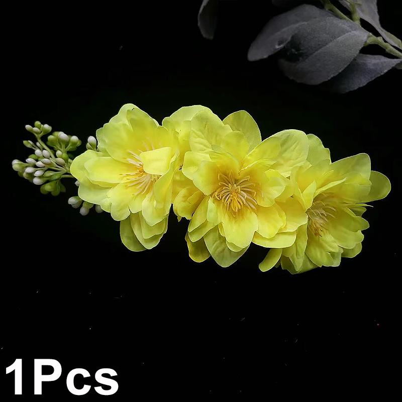 1pc Accessories Hair Side Flower Floral Hair Comb Retro Simulated Bridal Holiday Design