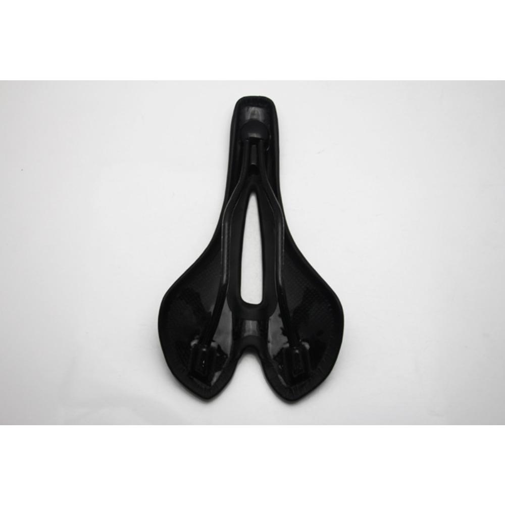 

Carbon fiber seat bag, mountain bike, road bike carbon fiber seat saddle, super fiber leather bicycle seat bag one size fits all чёрный
