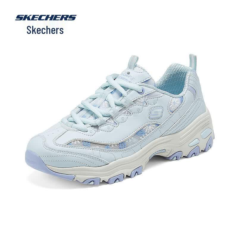 Skechers D Lites Sea Bear Women s Elevated Panda Sneakers EU 37