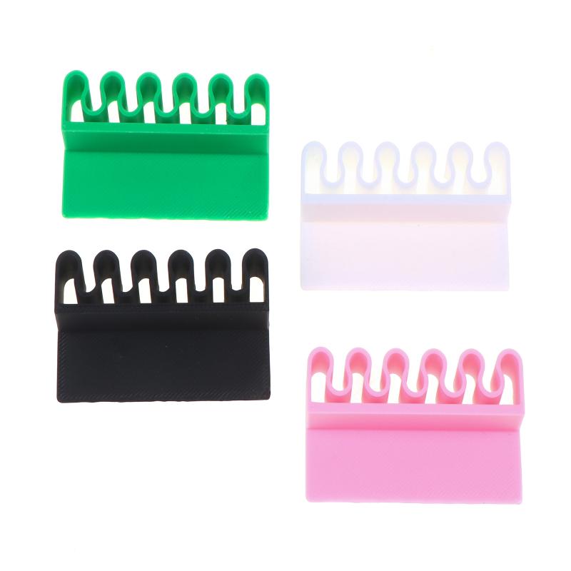 Desk Multi Slot Cable Organizer Clips 5Pcs 3D Printed USB Cord Holder for Home Office Desktop Wire Storage