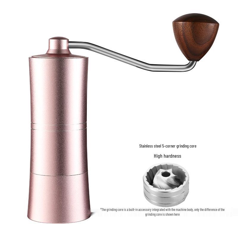 Hand-Crank Waistline Coffee Grinder - Small Household Hand-Pour Coffee Bean Grinder