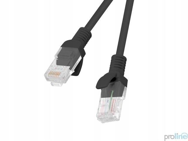 Patchcord Lanberg UTP kat.6 3m czarny