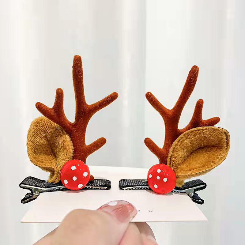 Christmas Antler Hair Clip: Cute Baby & Children’s Headband for Performance Props