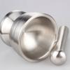 Thicken Metal Pestle Pedestal Bowl Garlic Press Pepper Spice Garlic Grinder Pot