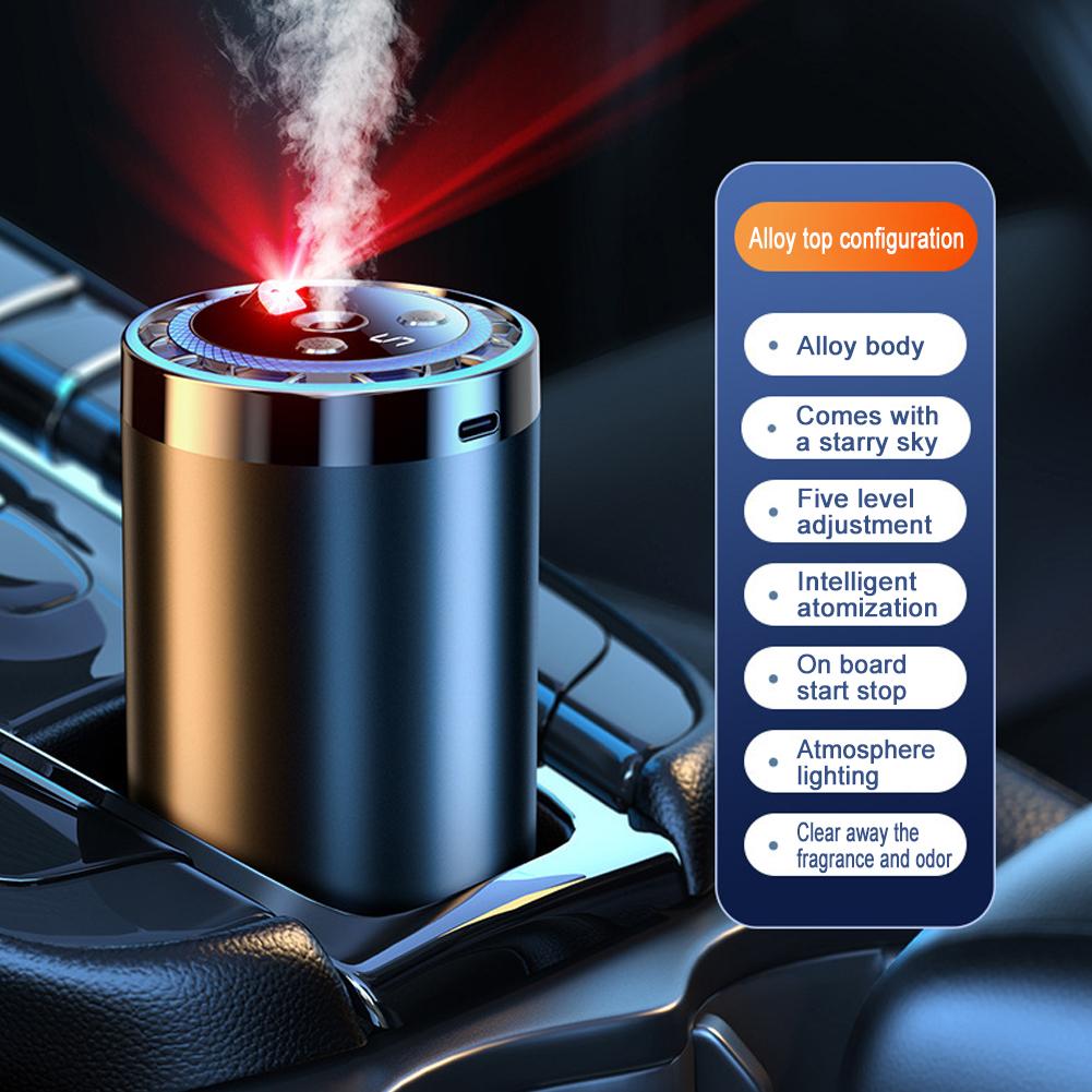 2024 Intelligent Car Cararomatherapy Automotive Supplies Sense Fragrance Light Automatic Advanced Ambient Machine Q3N7