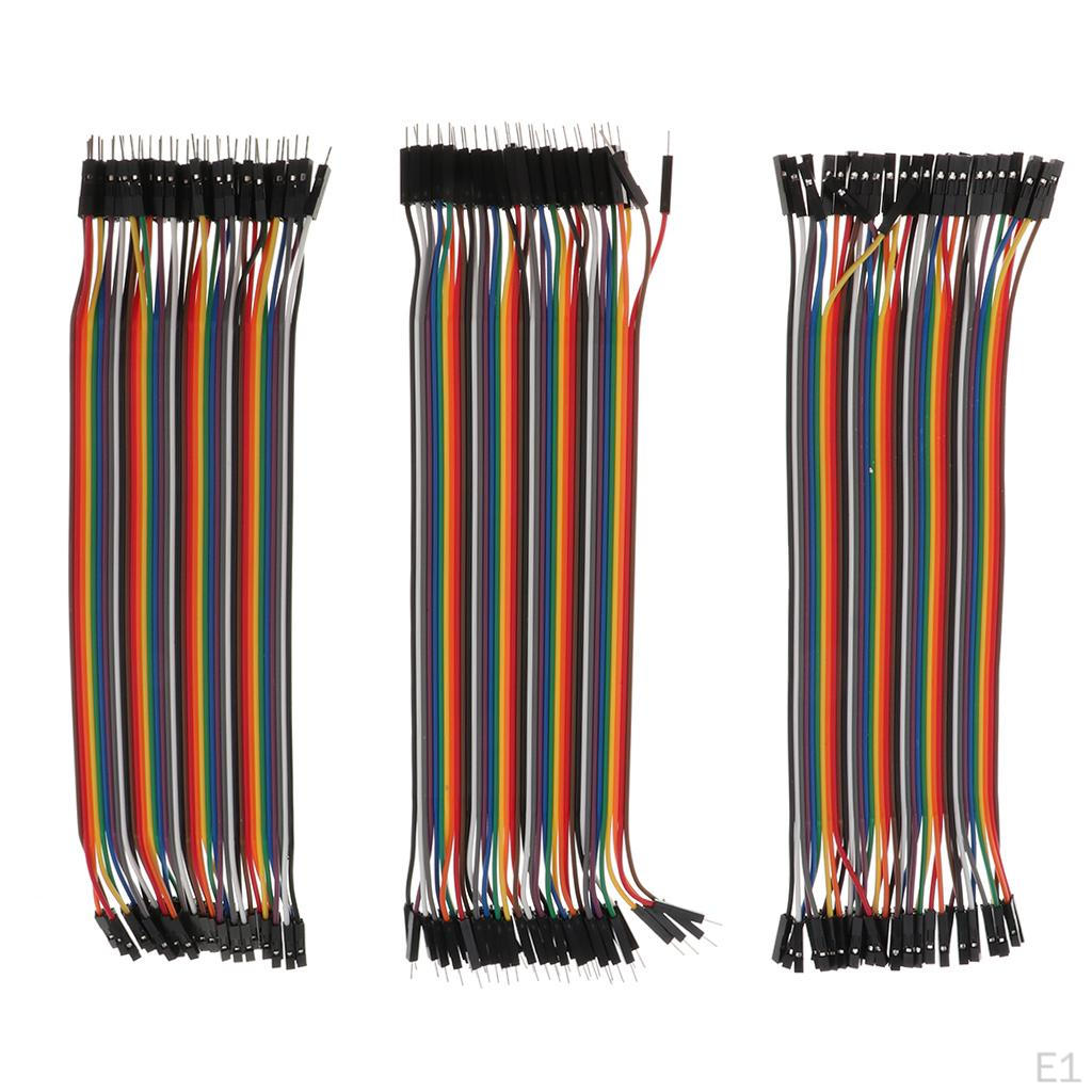 120 Stück Drahtkabel für Steckbrett