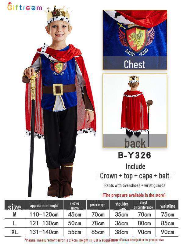 Children's Masquerade Costume: Arab Prince & Greek Princess