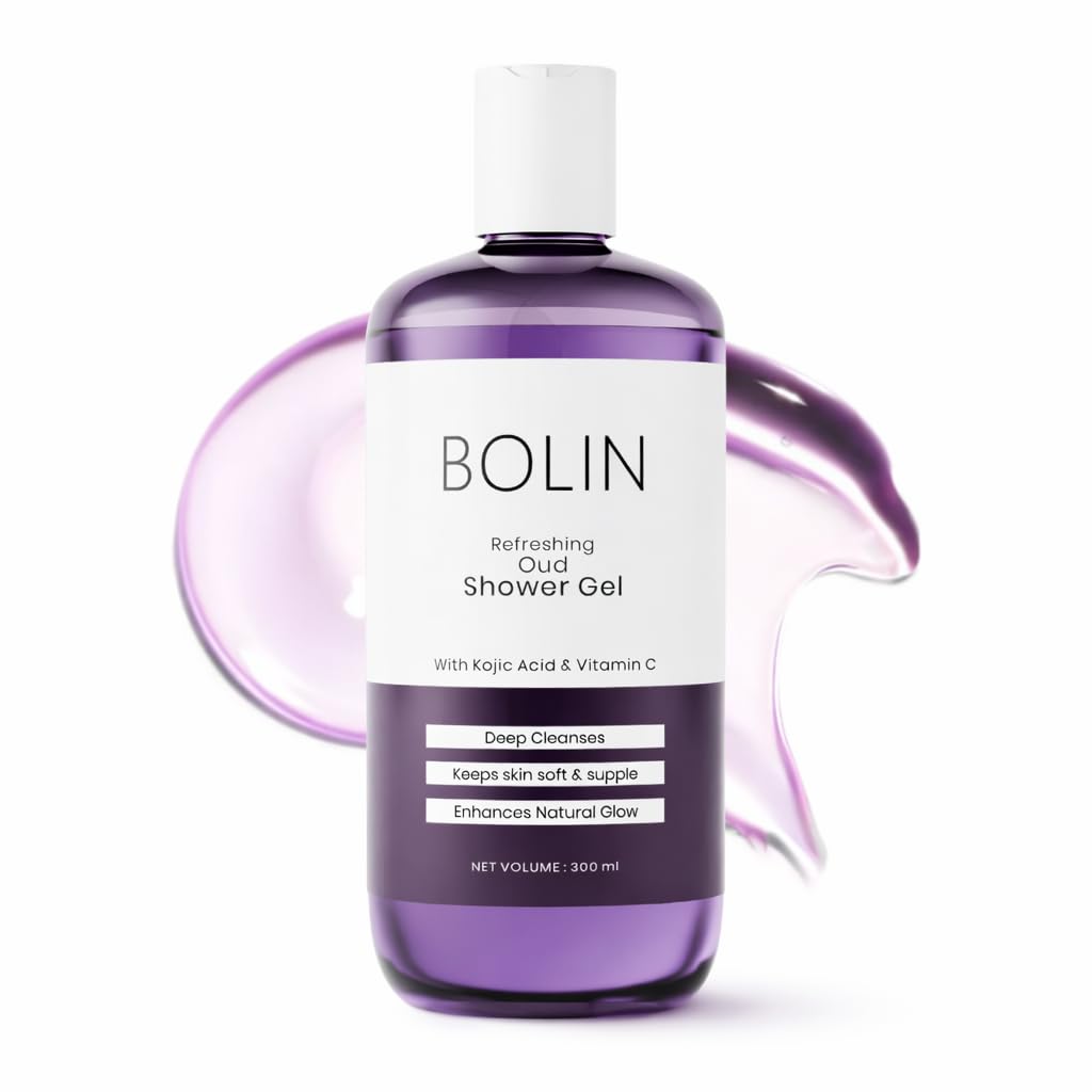 

Гель для душа BOLIN OUD с койевой кислотой и витамином C | 300 мл | Глубоко очищает | Сохраняет кожу мягкой и эластичной | Усиливает естественное сияние | Для всех типов кожи |