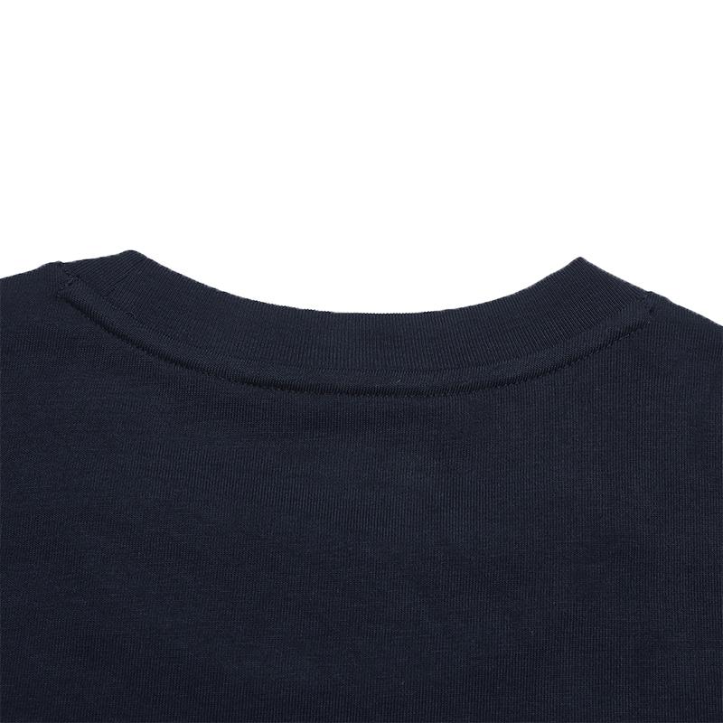 FILA Original Classic Versatile Comfortable Casual T-Shirt Men tops Legendary-Blue F61M629102FNV