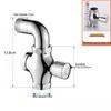 OEING Manual Flush Valve for Squatting Pans