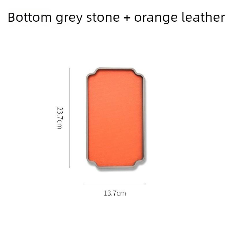 Stone Tray Luxury Rectangular Cement Storage Trays Removable Perfume Tray Multifunction Organizers Trays Modern Decoration